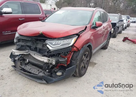 2019 Honda Cr-V Touring z USA, uszkodzony, nr VIN 2HKRW1H97KH502542
